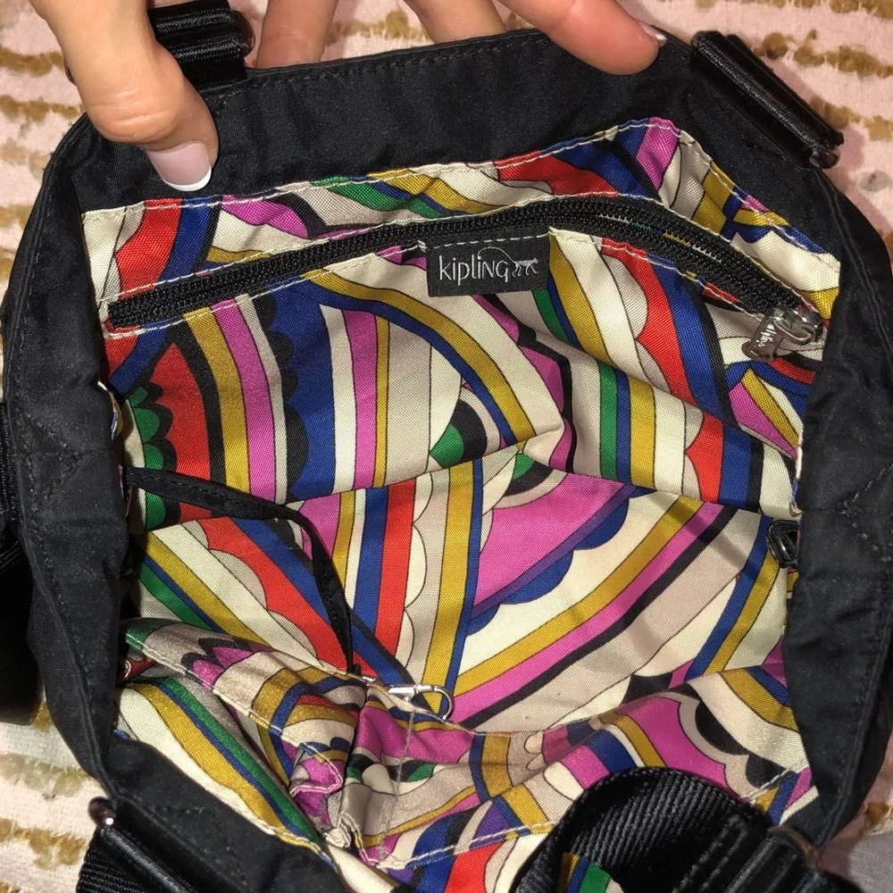 Kipling Black Crossbody Bag - Picture 2 of 5